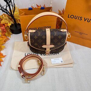 BRAND NEW Louis Vuitton Monogram Saumur BB 2 Way Shoulder Bag M46740 251625